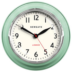 Newgate Cookhouse Wall Clock, Dia.35cm Kettle Green